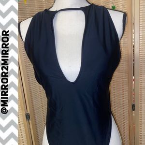 NWOT SHEIN Black one piece swim suit size XLg